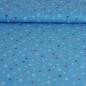 Preview: Baumwollstoff Motivdruck Anker hellblau